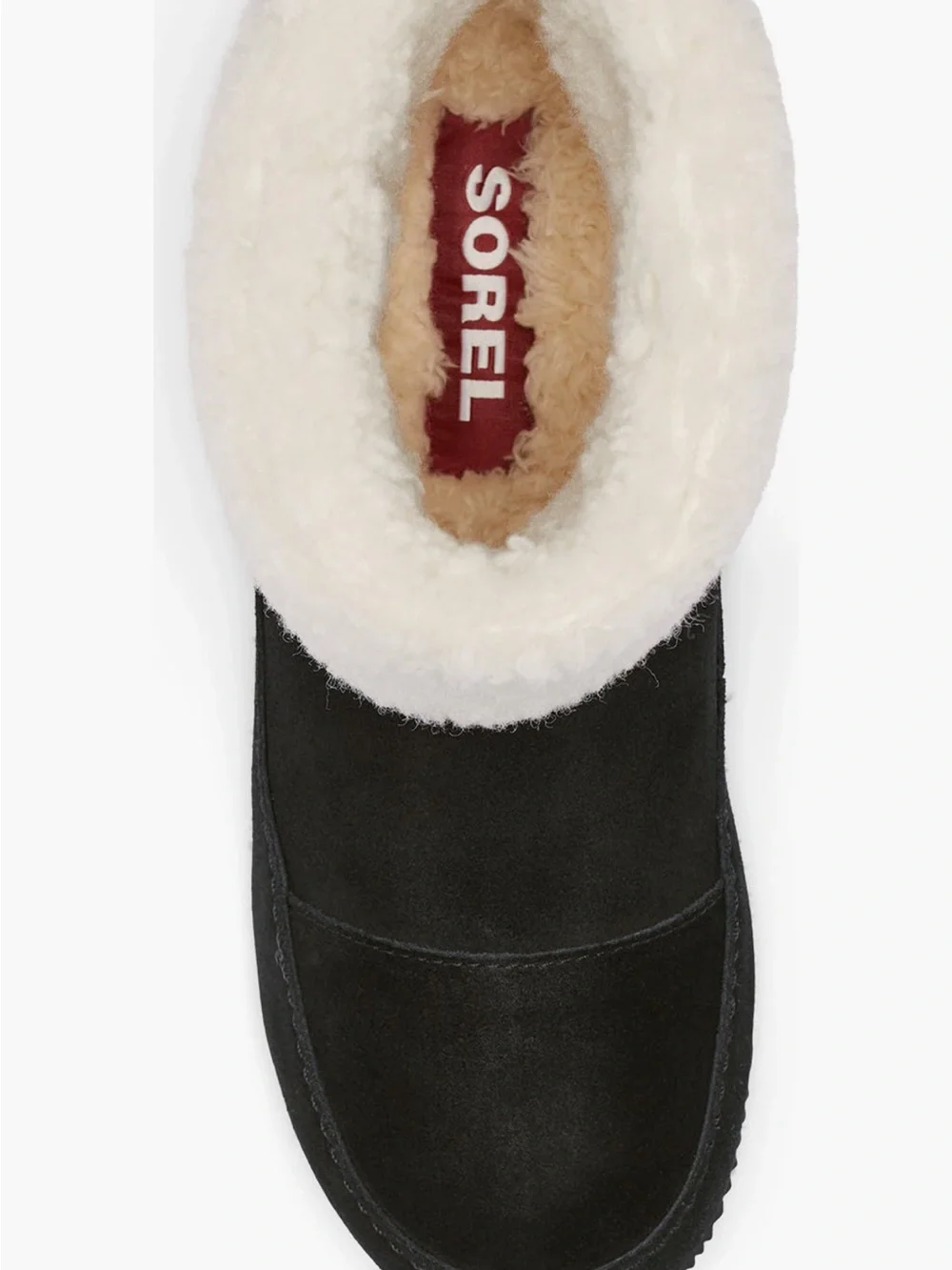 Sorel NWT Go Stumptown Booties black suede leather women’s 8